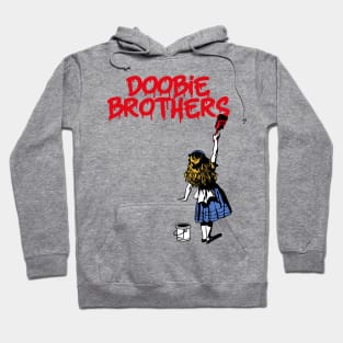 doobie bros red paint Hoodie